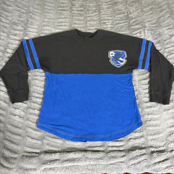 Universal Studios Tops - Universal Studios Harry Potter Ravenclaw Spirit Jersey Black Blue Small AT013